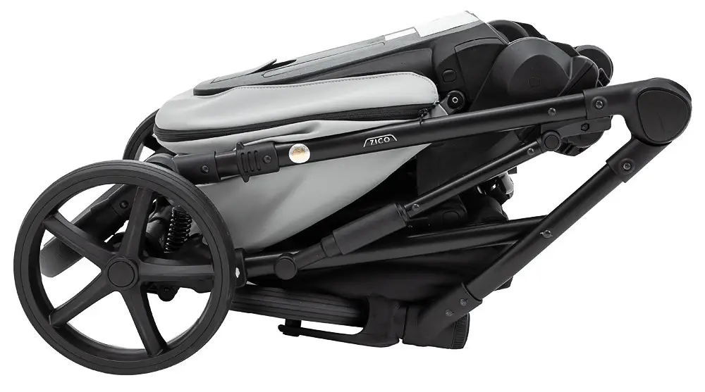 Детская коляска 2 в 1 Adamex Zico Eco Sa-3 светло-серый